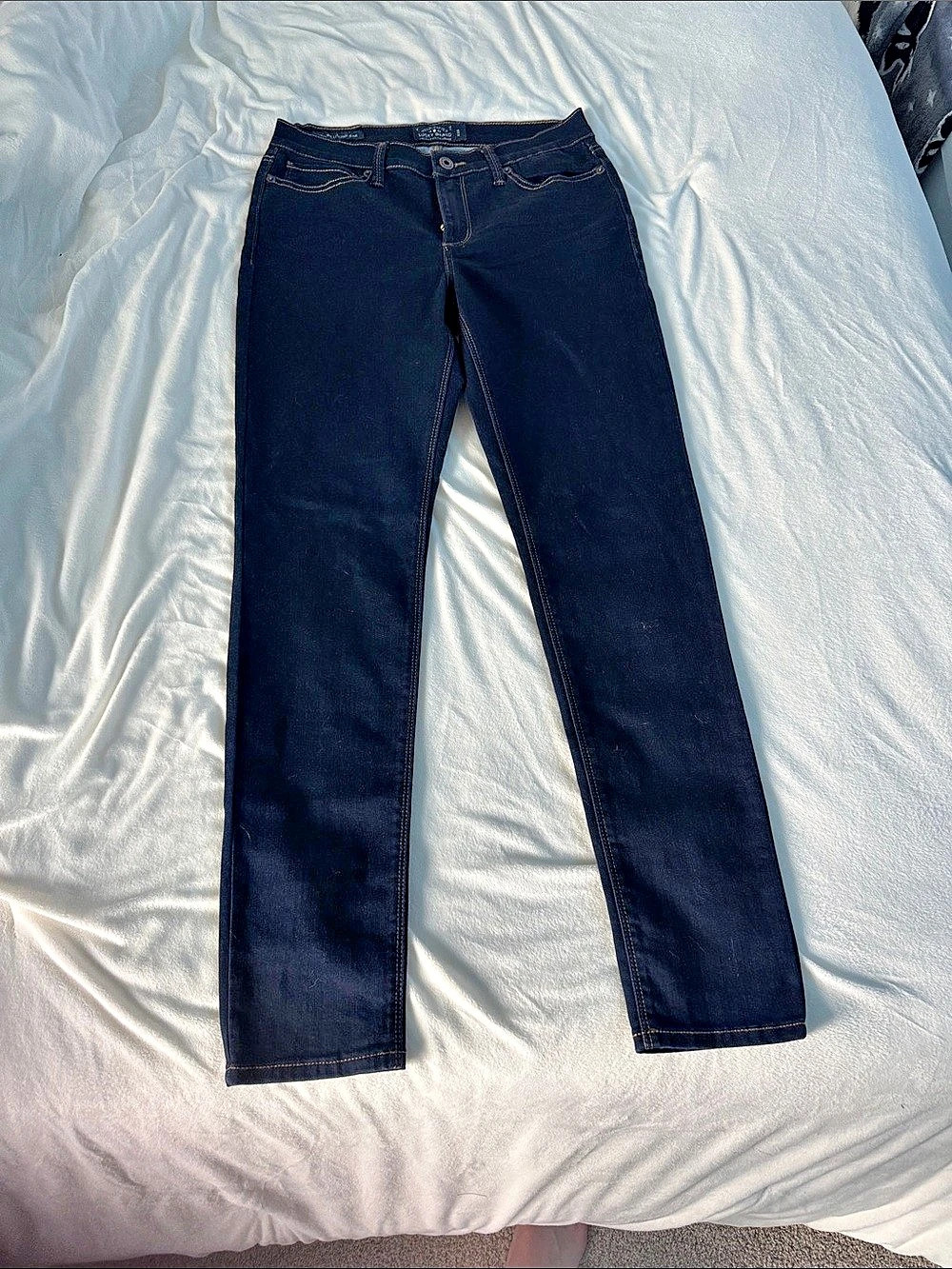 Lucky Brand Brooke Legging Jean Skinny Jeans Waist 6/28 Black Like New